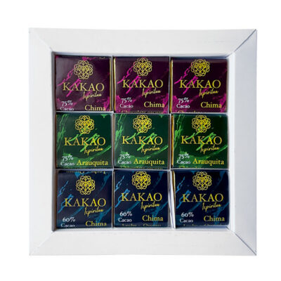 Kakao 1zpiritua Tres Medallas de lujo Caja 180 Gr X 18 Tabletas de 10 g c/u - Imagen 3