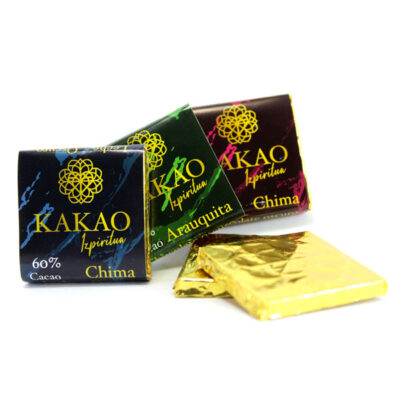 Kakao 1zpiritua chocolate Tres Medallas Caja 60 Gr X 6 Tabletas de 10 g c/u - Imagen 12