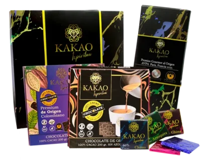 Kakao 1zpiritua Tres Medallas de lujo Caja 180 Gr X 18 Tabletas de 10 g c/u - Imagen 60